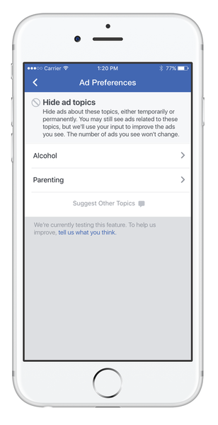 Illustration for article titled Facebook Will Now Let You Block Ads That Might Be "Upsetting"